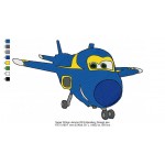 Super Wings Jerome 02 Embroidery Design